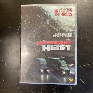 Hurricane Heist DVD (VG+/M-) -toiminta-